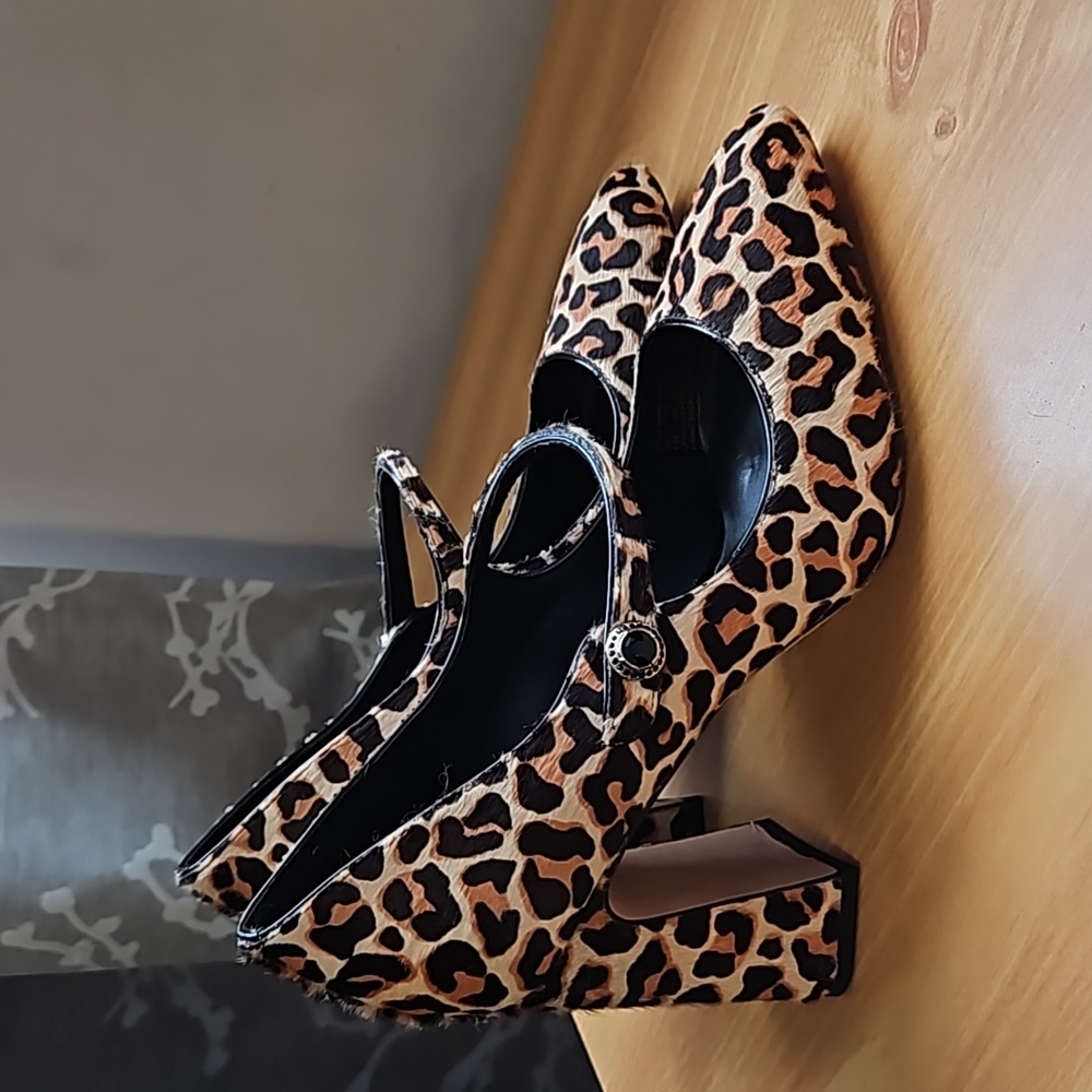 Kate Spade Leopard Print Heels